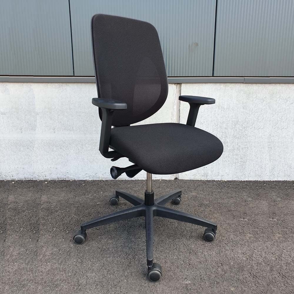 Ergonomische bureaustoel Giroflex 353-8029, Huis en Inrichting, Bureaustoelen, Ophalen, Gaming bureaustoel, Zwart, Zo goed als nieuw