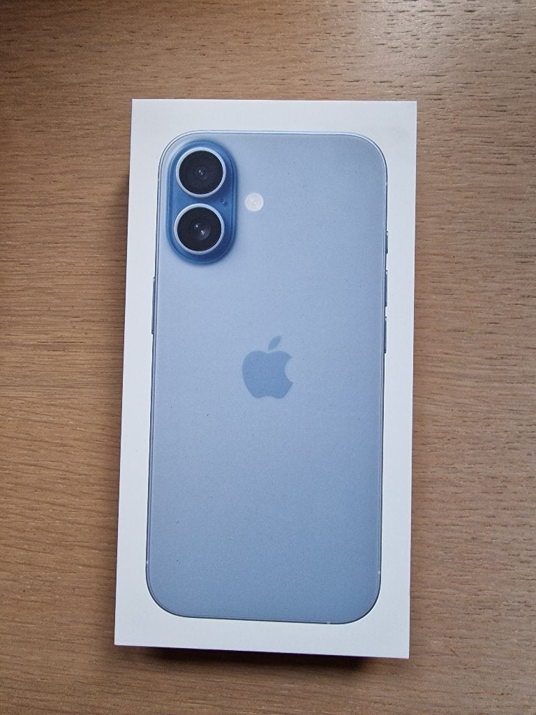 iPhone 17 256gb mist blue / blauw (new/not opened), Télécoms, Autres modèles, Enlèvement, Sans abonnement, Bleu