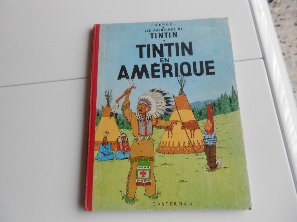 tintin en amerique casterman, Enlèvement ou Envoi, Tintin, Comme neuf