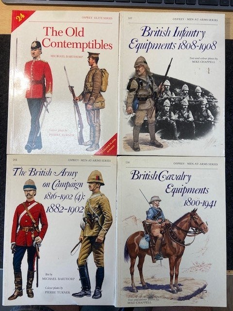 Lot de 4 ouvrages OSPREY Armée britannique WW1, Envoi, Autres, Livre ou Revue