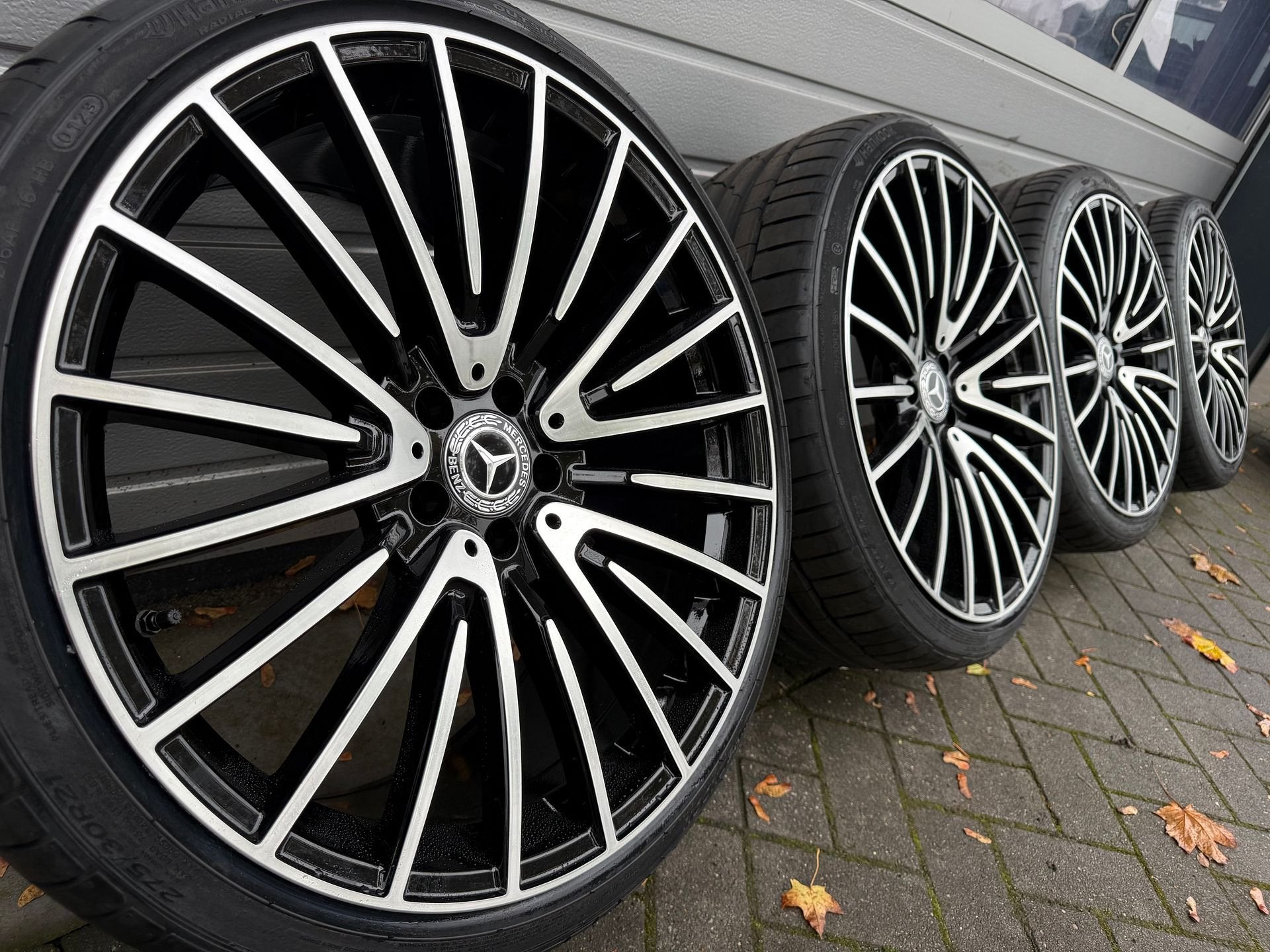 21 Mercedes S klasse AMG W223 W221 W222 E klasse W214 velgen, 245 mm, -, -, Banden en Velgen
