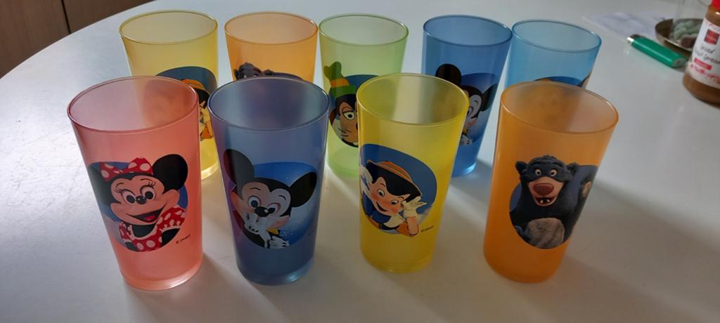 Disney glazen Esso 1997/1998 9 Stuks  - Nieuw, Verzamelen, Ophalen of Verzenden