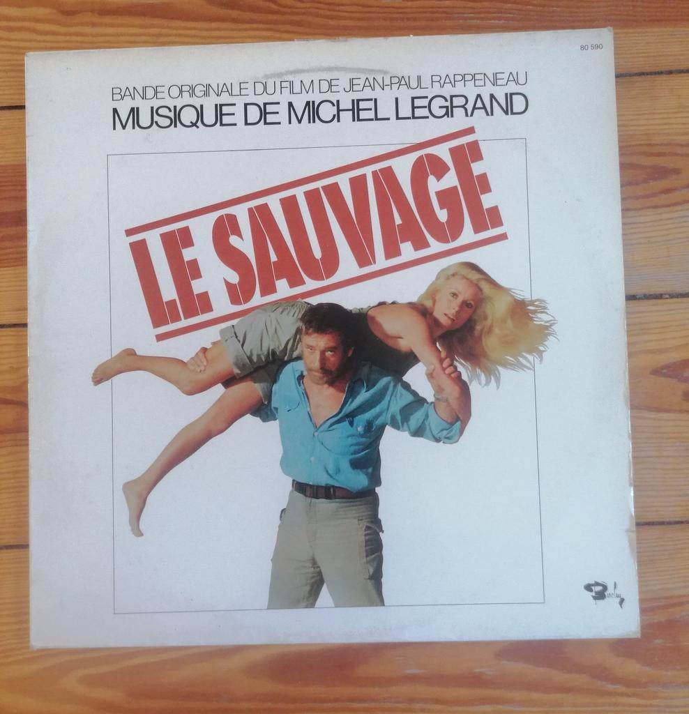 Michel Legrand - Le Sauvage OST LP, Cd's en Dvd's, Vinyl | Filmmuziek en Soundtracks, Gebruikt, Ophalen of Verzenden