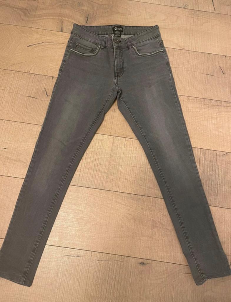 Grijze skinny jeans, Ophalen of Verzenden, Zo goed als nieuw, Grijs, W28 - W29 (confectie 36)
