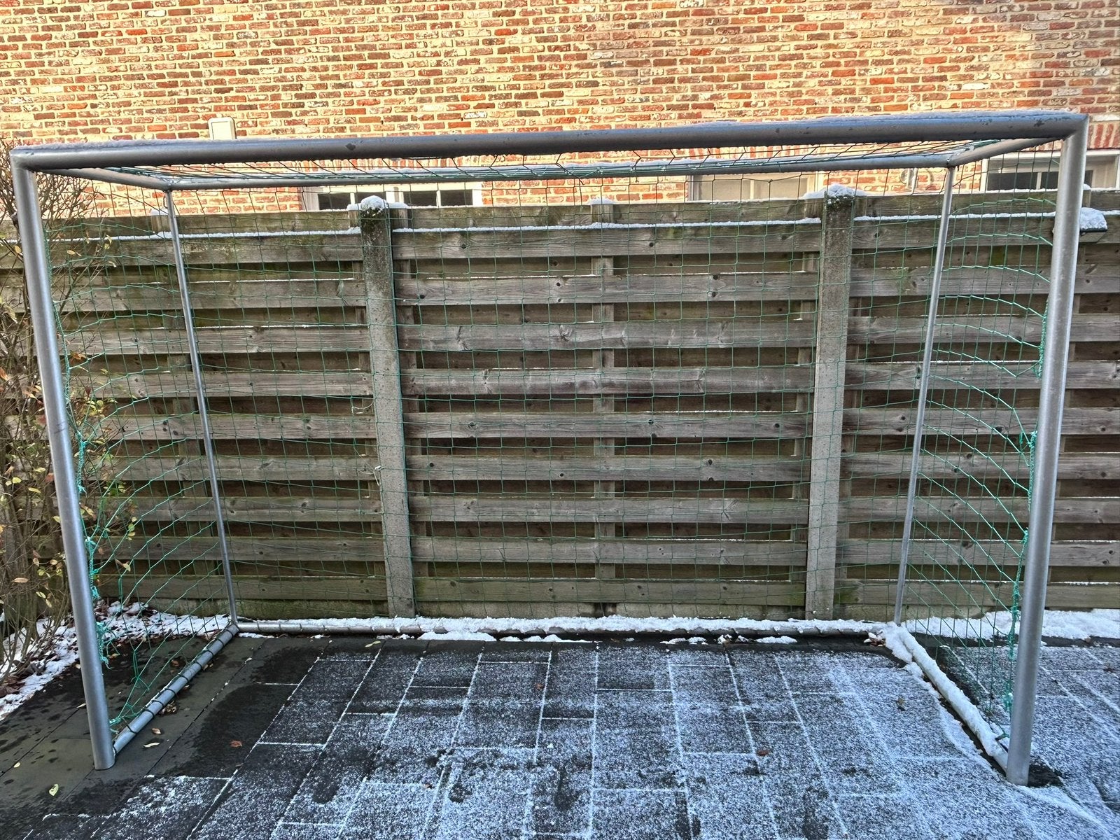 Ijzersterke voetbalgoal 300x200, Sport en Fitness, Ophalen, Gebruikt