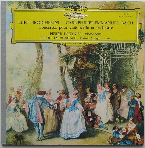 L/ BOCCHERINI- C.PH.E.BACH, Enlèvement, Utilisé, LP, Bach
