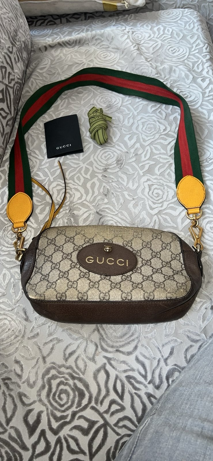 Sacoche Gucci, Bijoux, Sacs & Beauté, Sacs | Sacs à bandoulière, Autres marques, Cuir, Enlèvement ou Envoi, Beige