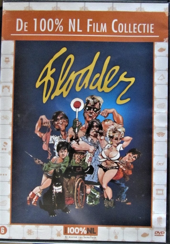 DVD KOMISCH- FLODDER (HUUB STAPEL- TATJANA SIMIC), Cd's en Dvd's, Actiekomedie, Alle leeftijden, Zo goed als nieuw, Ophalen of Verzenden