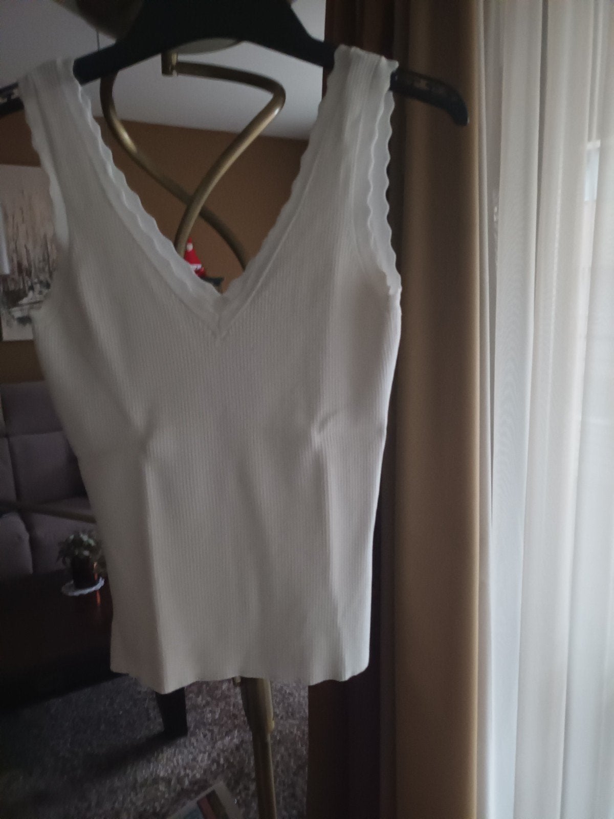 Nouvelle blouse  d'été « MORGAN », Enlèvement ou Envoi, Taille 42/44 (L), Blanc