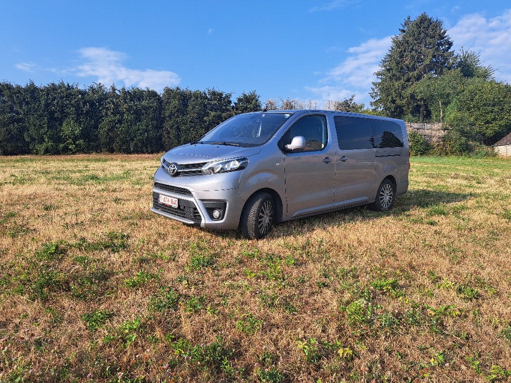 Toyota Proace Long MPV 2.0D 180 pk BVA8 — 8 zitplaatsen, Auto's, Dealer onderhouden, Euro 6, Diesel, 5 deurs