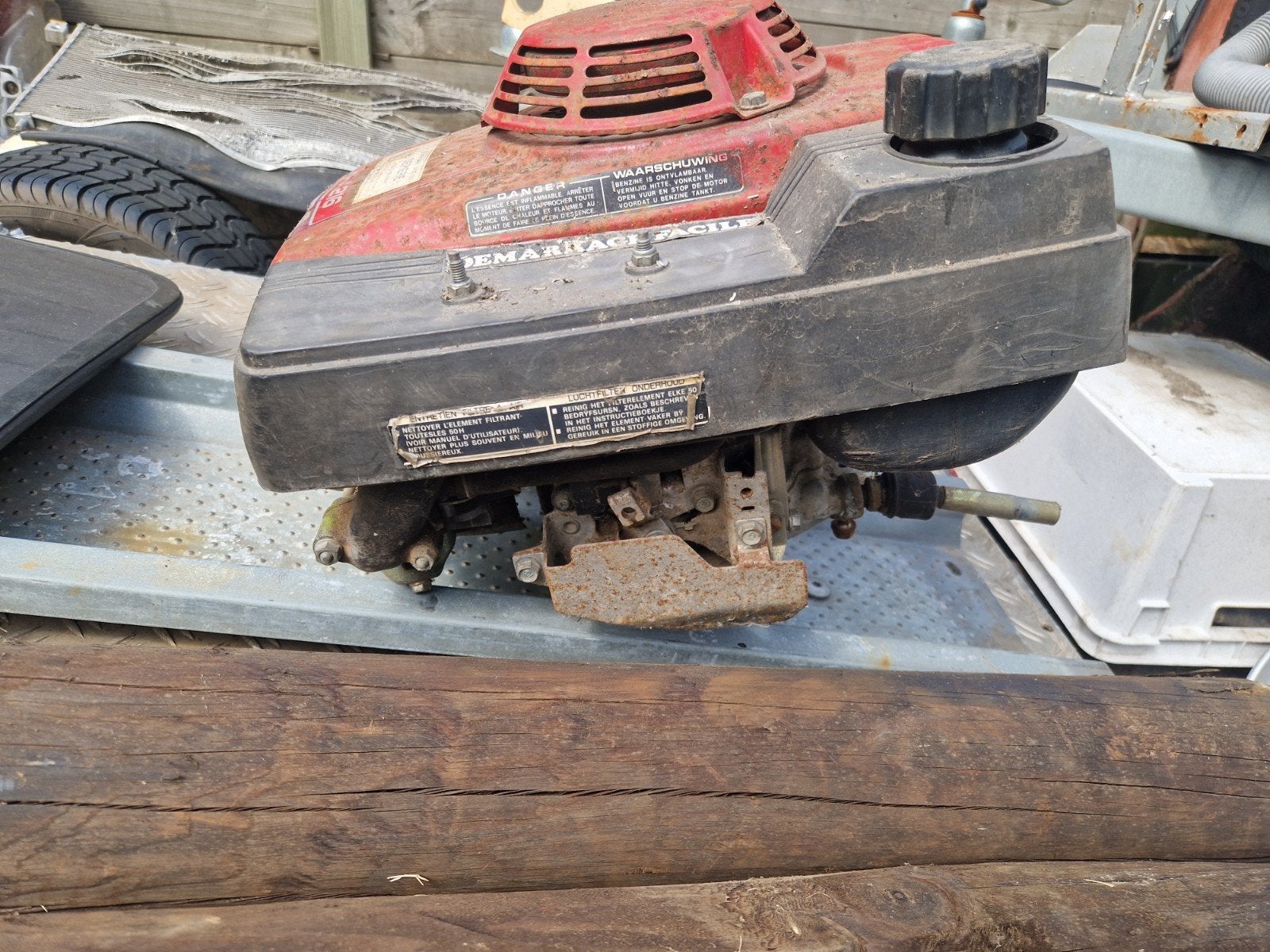 Honda  grasmaaier  motor   van model 216, Tuin en Terras, Ophalen, Gebruikt, Honda  216