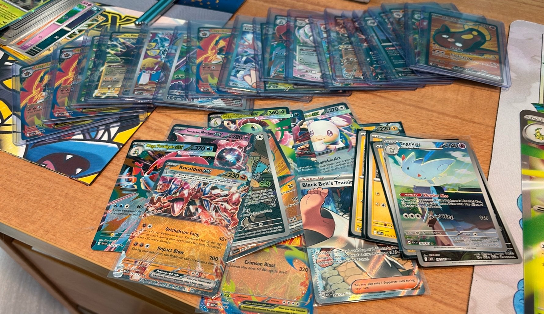 Hits Pokemonkaarten veel!, Ophalen