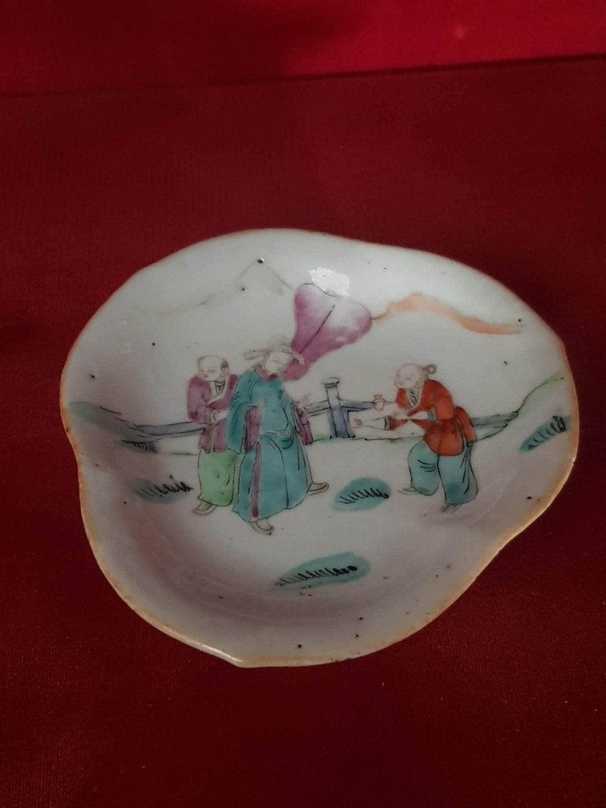 Antiek Chinees Famille Rose porselein, 20e eeuw, Ophalen