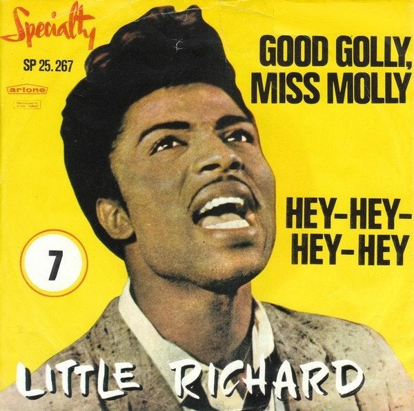 7" Little Richard – Good Golly, Miss Molly / Hey-Hey-Hey-Hey, Ophalen of Verzenden, Gebruikt, 7 inch, Rock en Metal