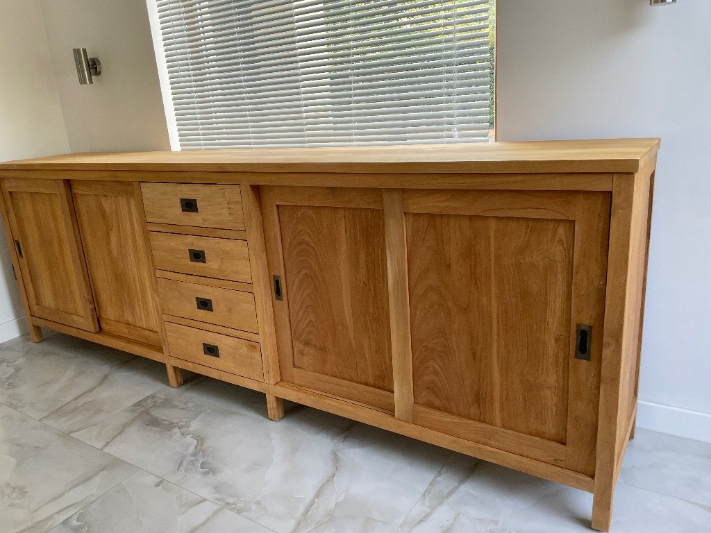 Teak dressoir 270, Enlèvement, Comme neuf, Teck
