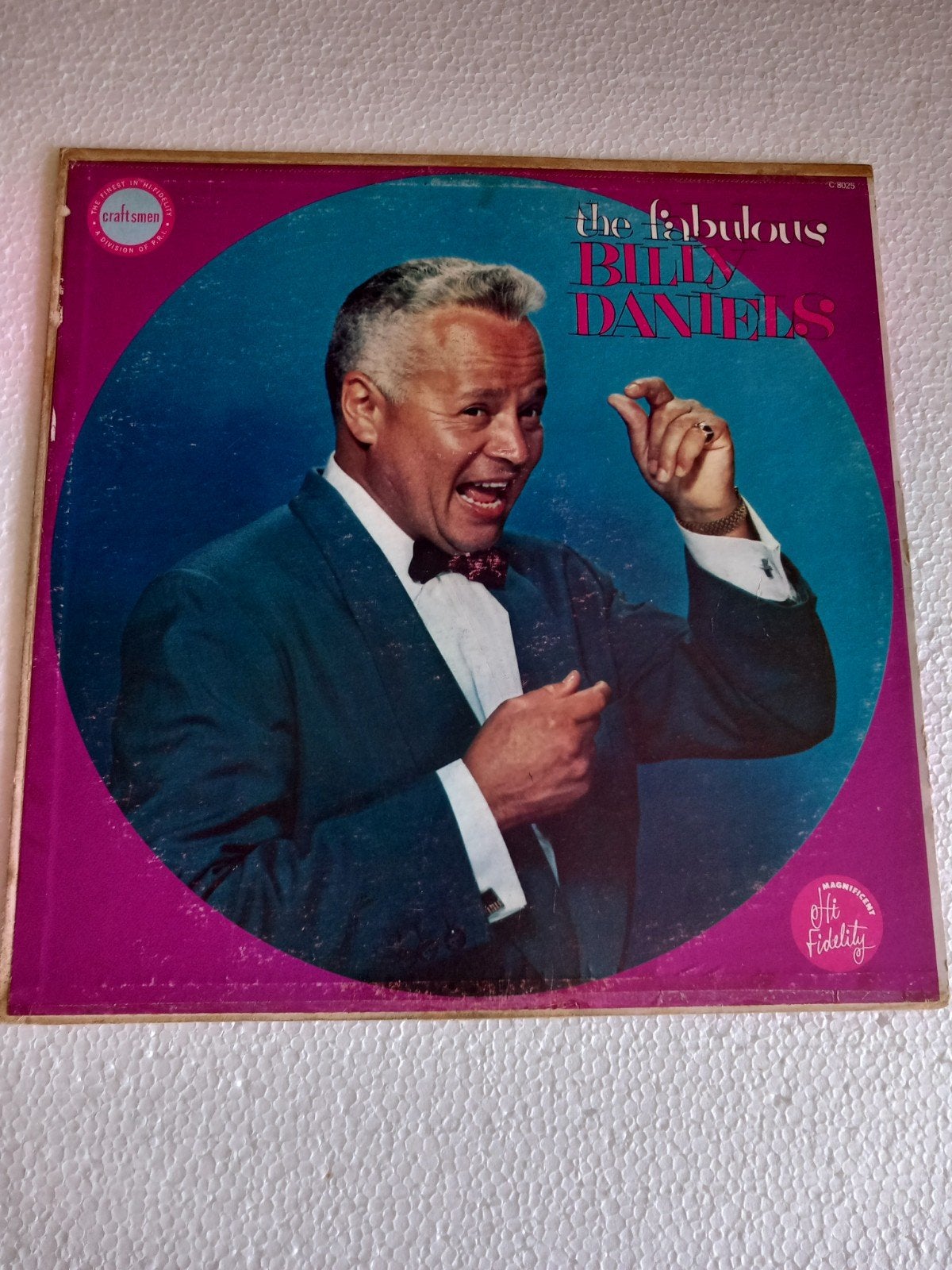 BILLY DANIELS. PERFIDIA EN ANDEREN. 60s USA LP, LP
