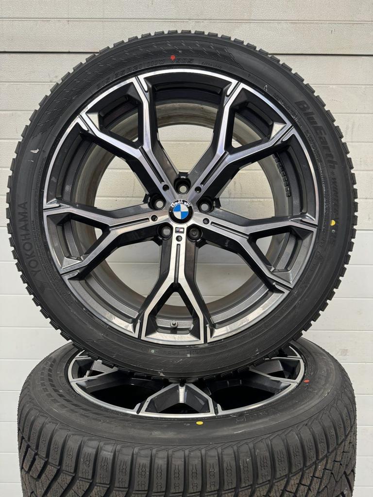 NIEUW/DEMO 21’’ bmw x5 g05 x6 g06 velgen winterbanden orig t, Auto-onderdelen, Banden en Velgen, Gebruikt, -, 275 mm, -
