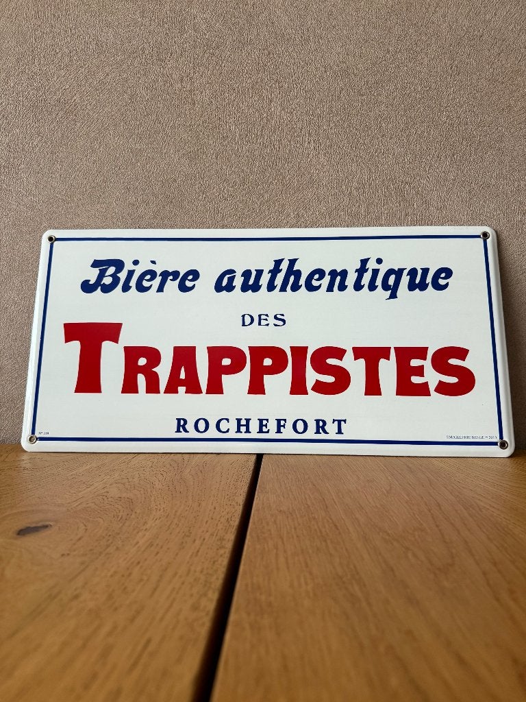 Emaillerie belge Rochefort, Verzamelen, Merken en Reclamevoorwerpen, Ophalen, Nieuw, Reclamebord