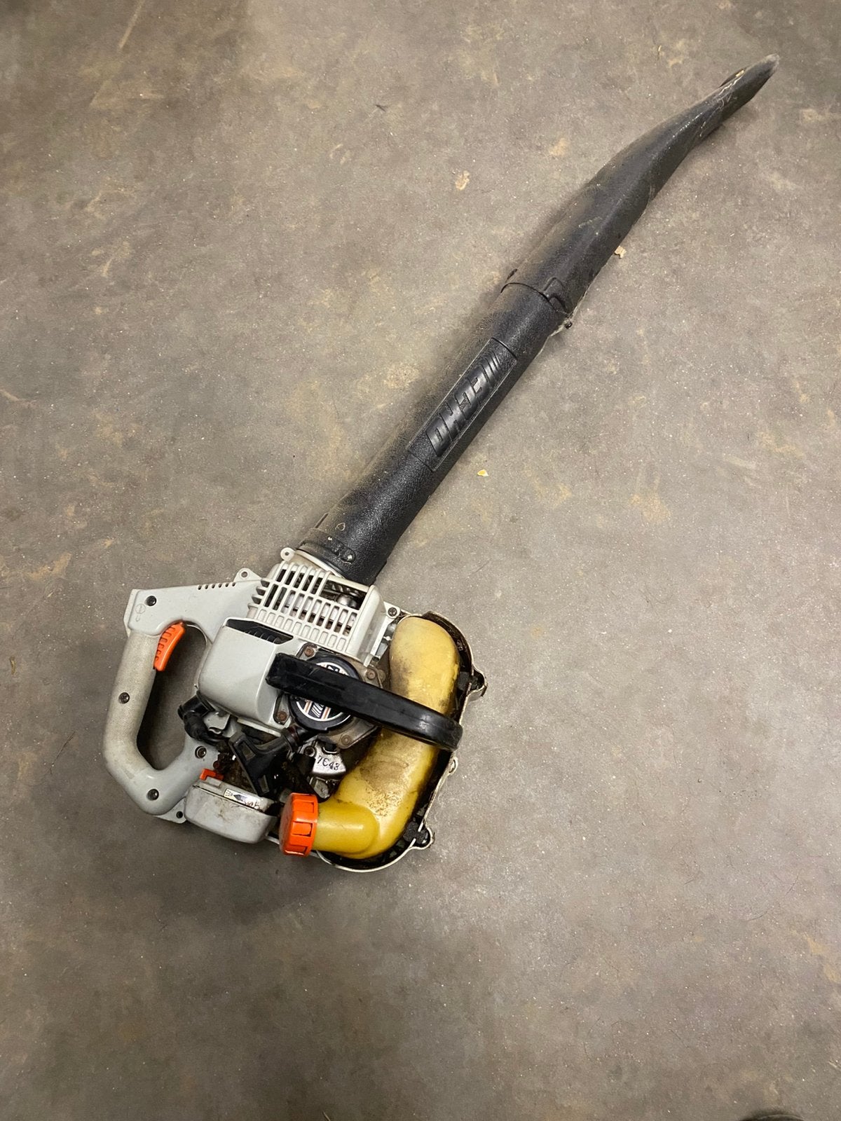 Hand bladblazer echo start niet meer, Tuin en Terras, Ophalen, Gebruikt, Benzine, Handgedragen
