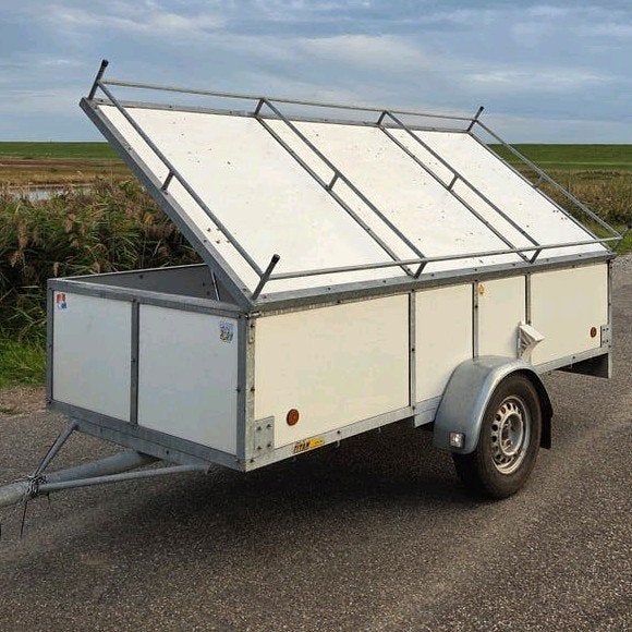 Gesloten Remorque 300 x 135 x 60 CM! ! | MOBILHOME, Ophalen, Gebruikt