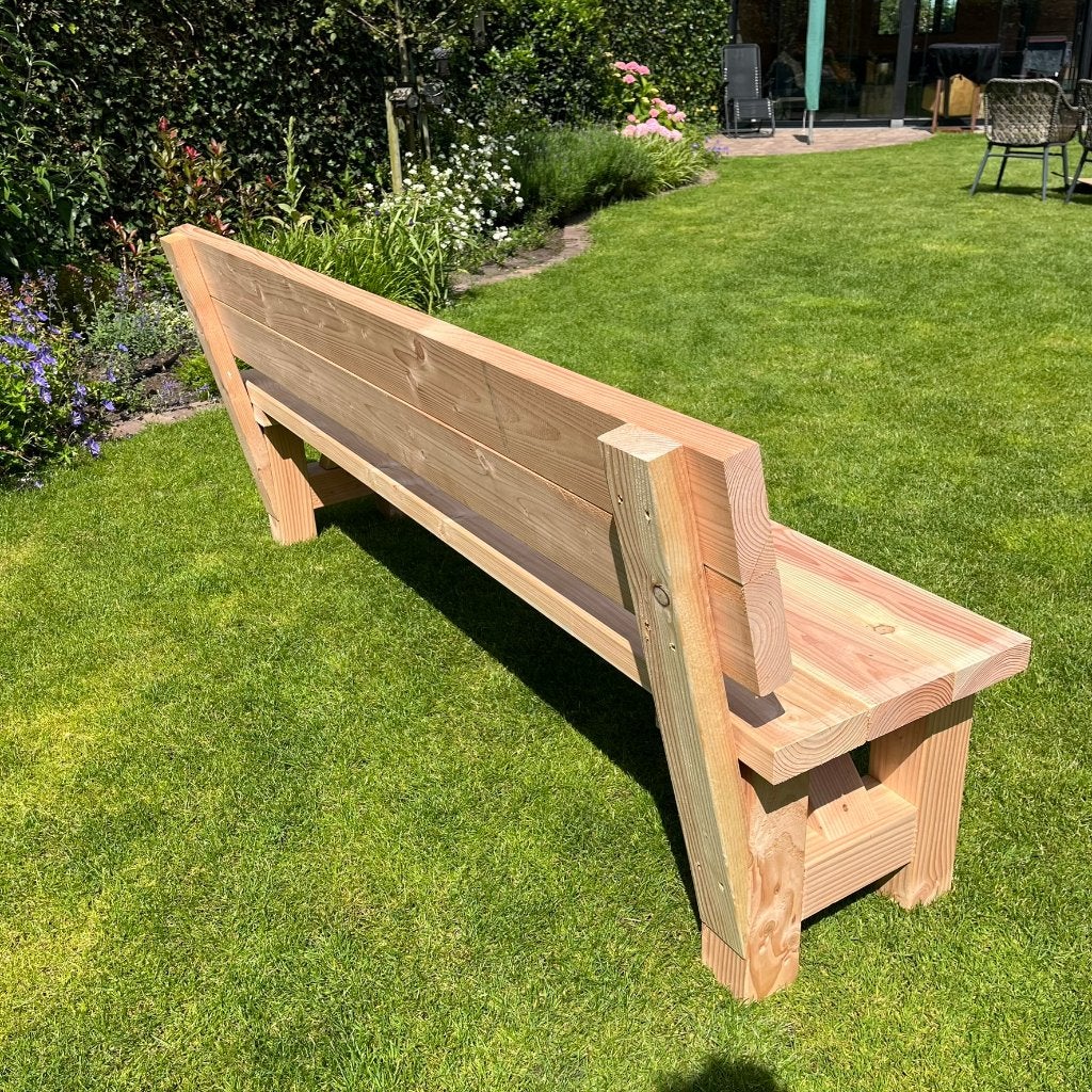 tuinbanken - op voorraad, Jardin & Terrasse, Enlèvement ou Envoi, Neuf, Bois
