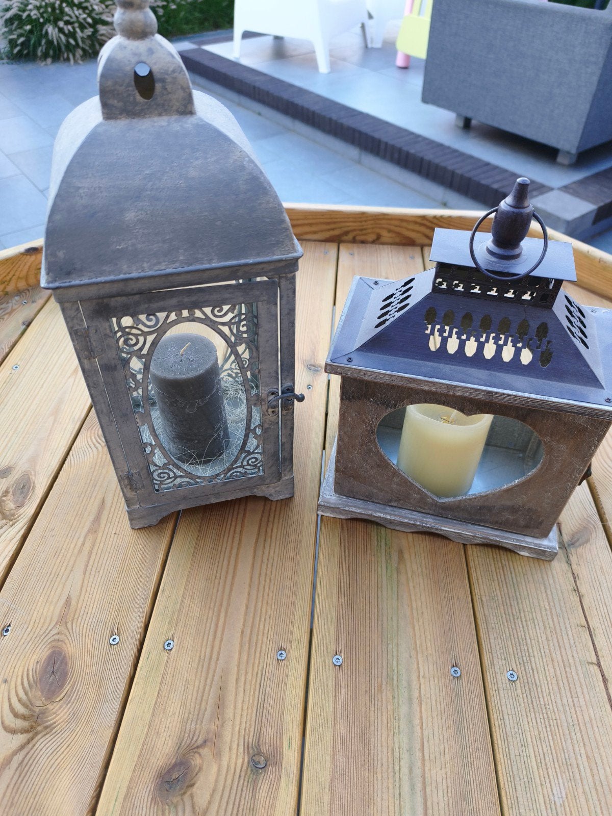 Kaarsen houders, Tuin en Terras, Ophalen
