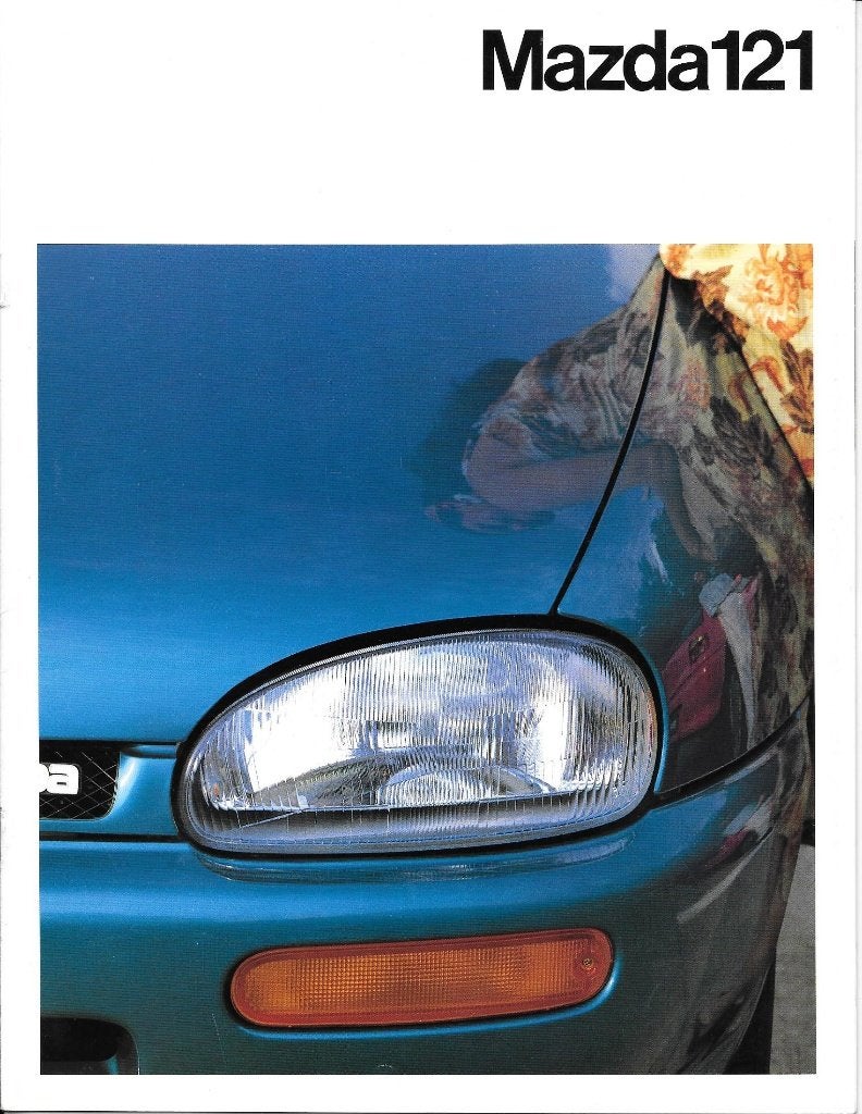 MAZDA 121,  1991, Boeken, Auto's | Folders en Tijdschriften, Ophalen of Verzenden, Zo goed als nieuw, Mazda