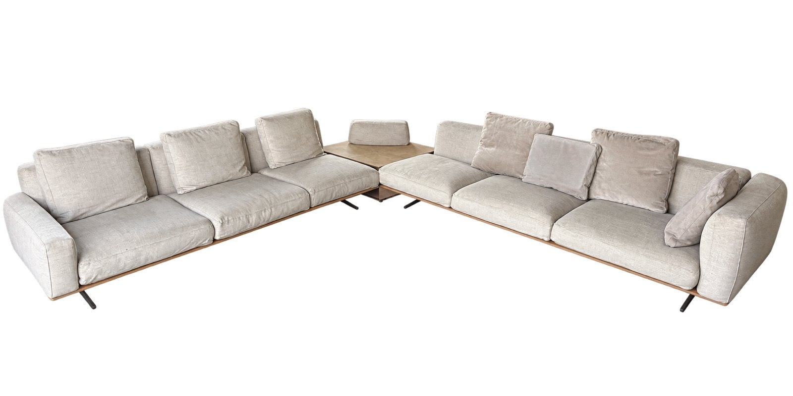 Flexform Softdream Large hoekzetel NP €33.000,-, Enlèvement ou Envoi, Comme neuf, Tissus