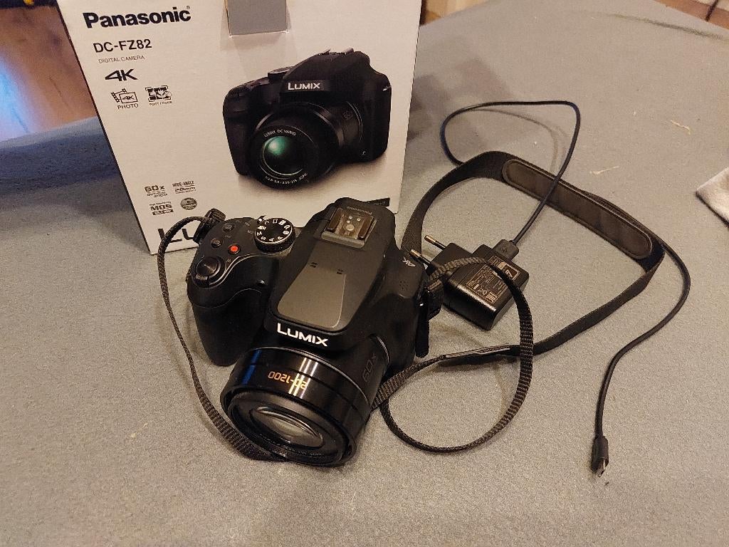 Appareil Photo Lumix DC-FZ82 Zoom 60x, TV, Hi-fi & Vidéo, Appareils photo numériques, 18 Mégapixel, Enlèvement ou Envoi, Autres Marques