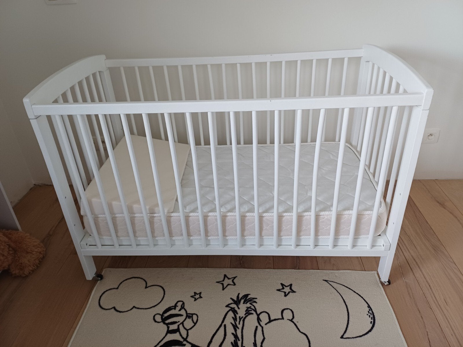 Ledikant met matras en verhoging, Ophalen, Ledikant