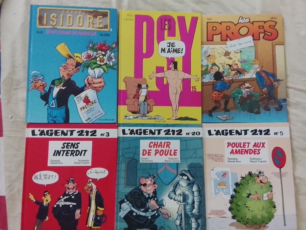Lot de bd, Meerdere stripboeken, Ophalen, Zo goed als nieuw