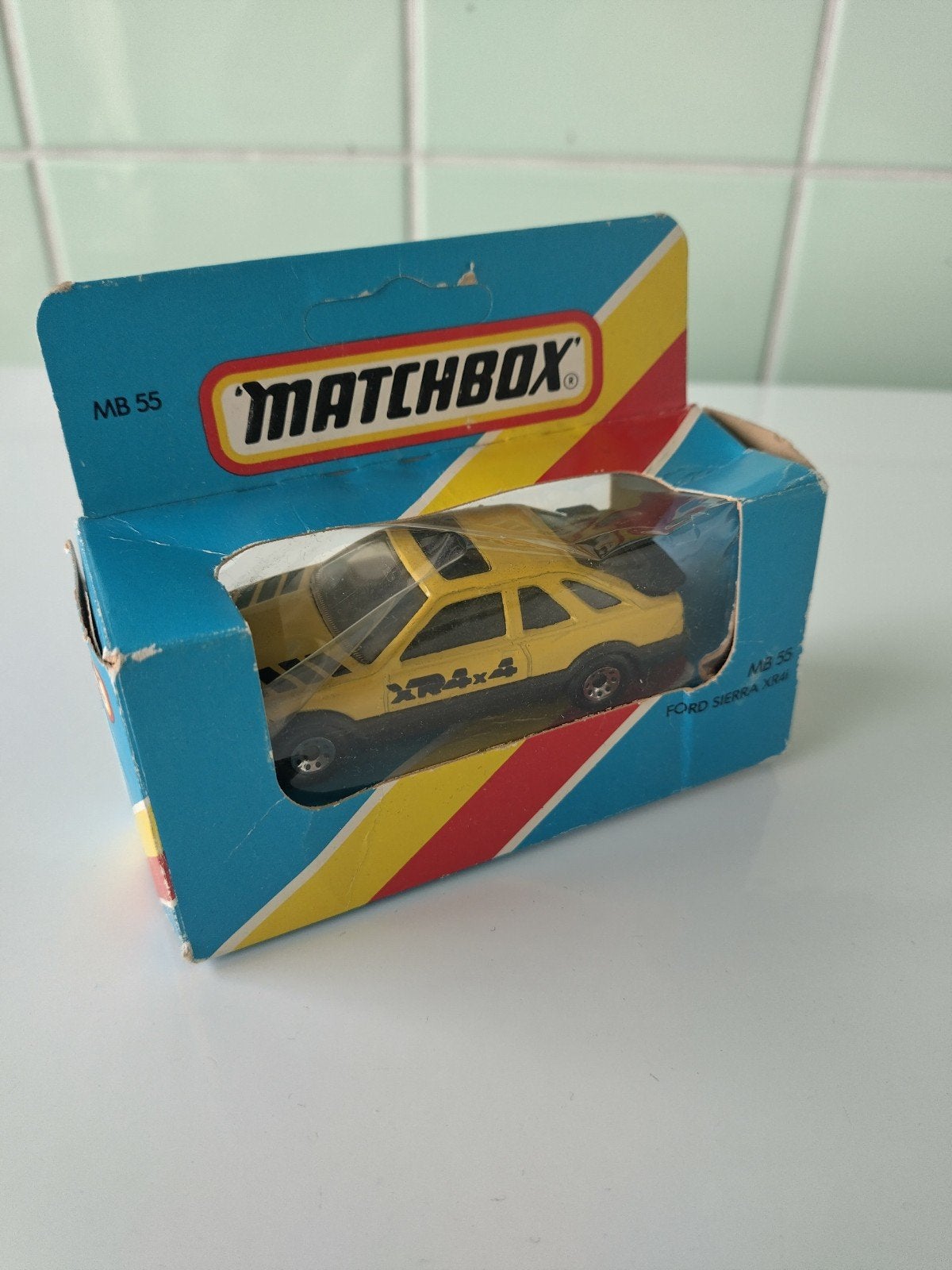 Vintage Matchbox Ford Sierra AFHALING LEES BESCHRIJVING, Ophalen, Nieuw, Auto, Matchbox