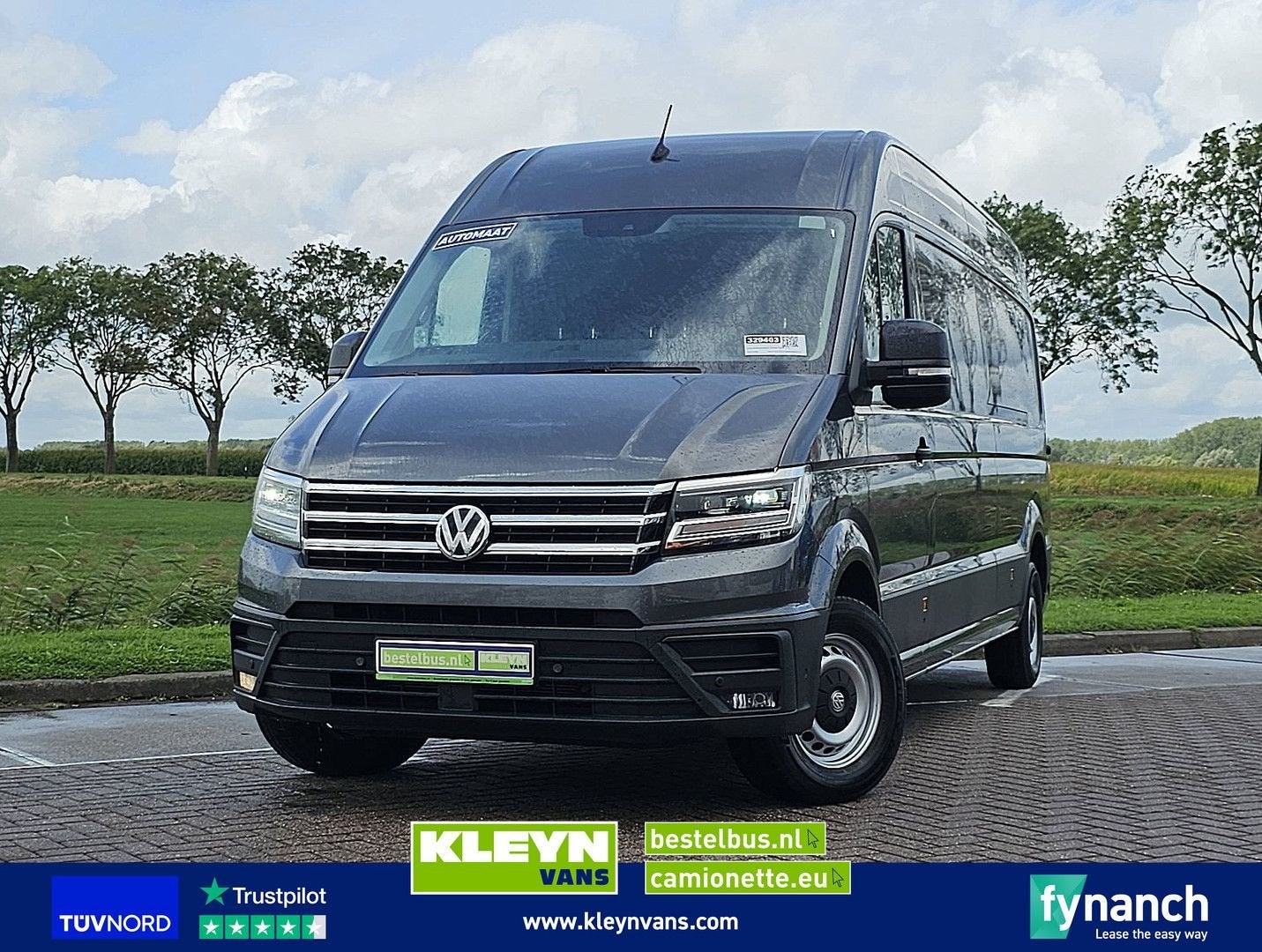 Volkswagen CRAFTER 2.0 L4H3 4Motion LED DSG, Auto's, Automaat, Bedrijf, Diesel, Zilver of Grijs