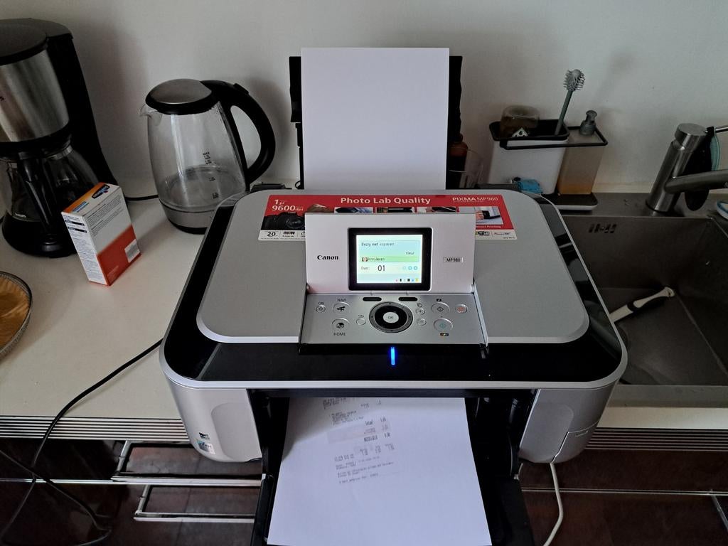 Canon MP980 multi functionele printer, Ophalen, Kleur printen, Gebruikt, Canon