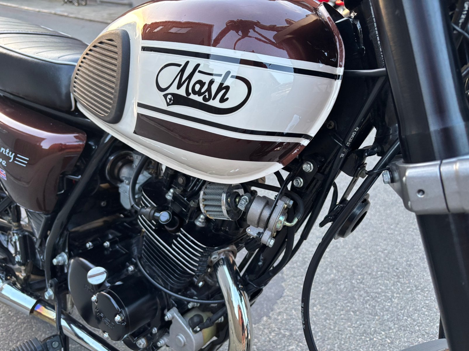 Nice Mash Seventy Five 125cc, à seulement 1300 km !, Occasion, Particulier, 1 cylindre, Manuelle