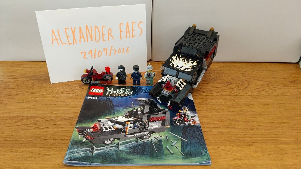 LEGO Monster Fighters Lijkkoets 9464, Kinderen en Baby's, Speelgoed | Duplo en Lego, Gebruikt, Overige thema's, Lego, Ophalen of Verzenden