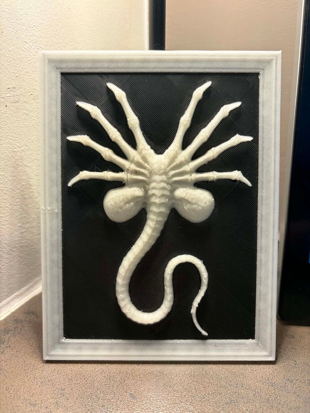 Sculpture en relief Alien Facehugger, Enlèvement ou Envoi, Comme neuf