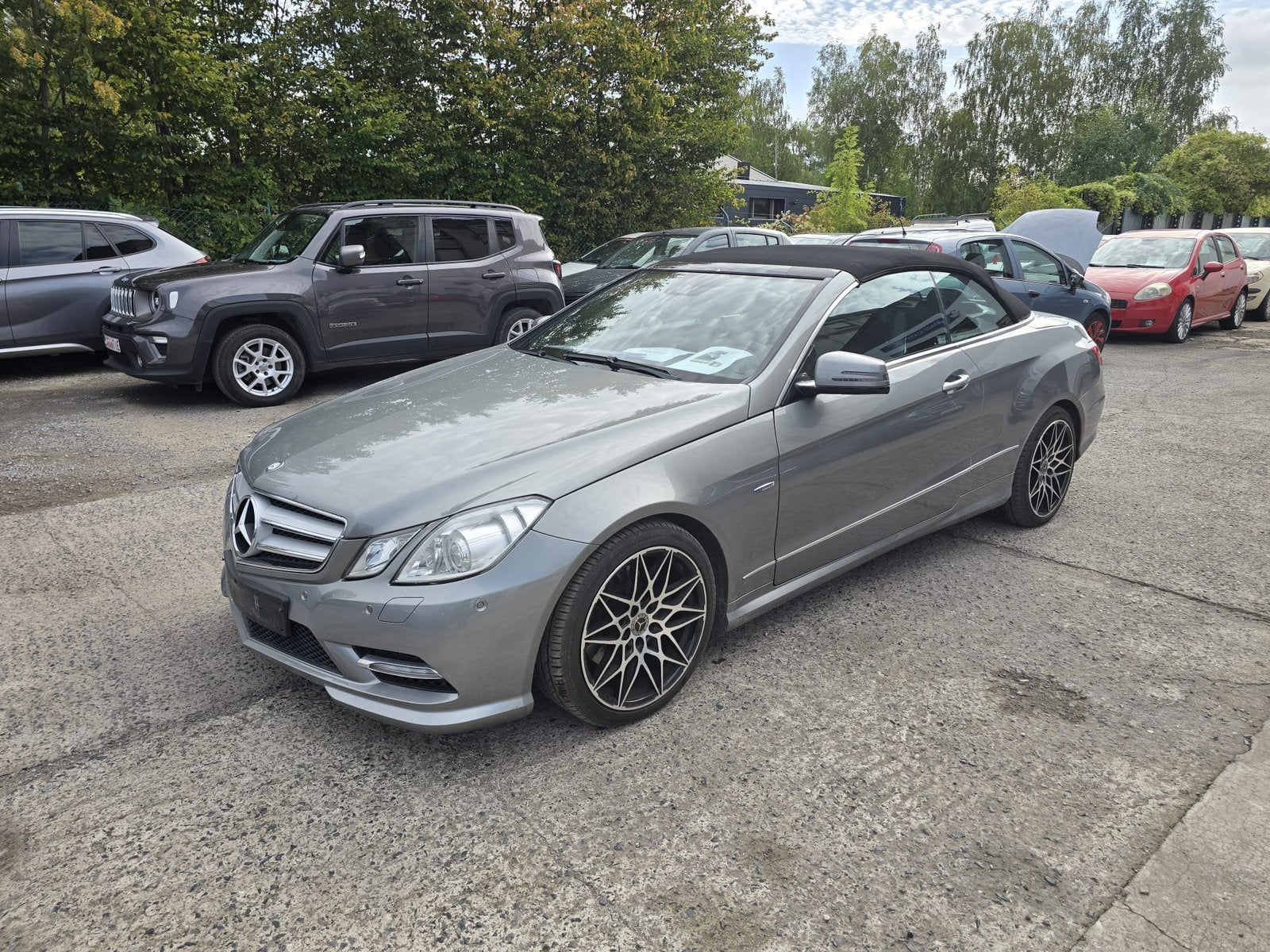 Mercedes classe E cabriolet euro5  125000km full, Achat, Cabriolet, Carnet d'entretien, Diesel