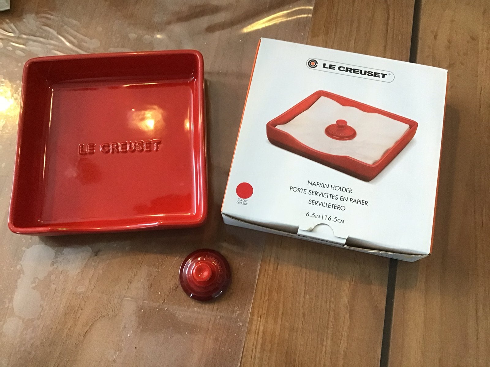 Le creuset servetten houder nieuw, Ophalen, Nieuw, Le Creuset