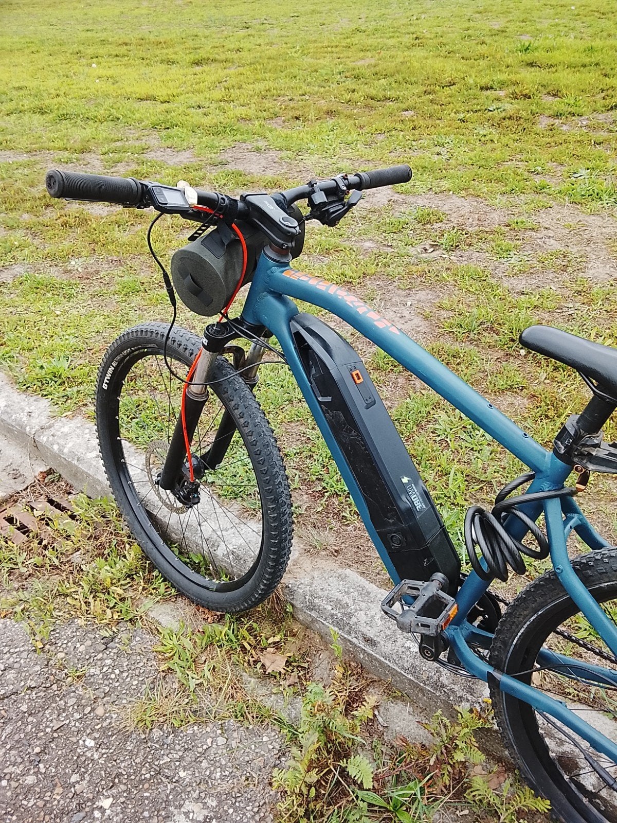 elektrische mtb, Ophalen