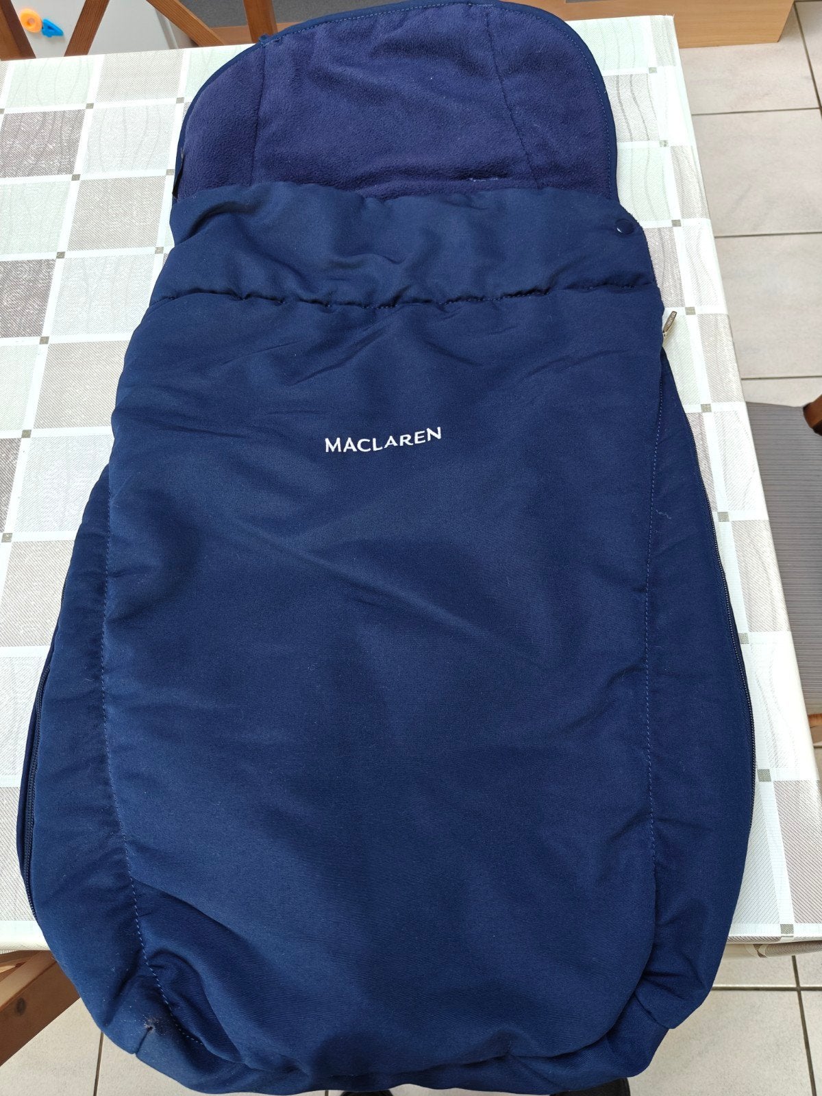 voetzak voor buggy, Enfants & Bébés, Enlèvement, Comme neuf, Maclaren, Couverture pieds