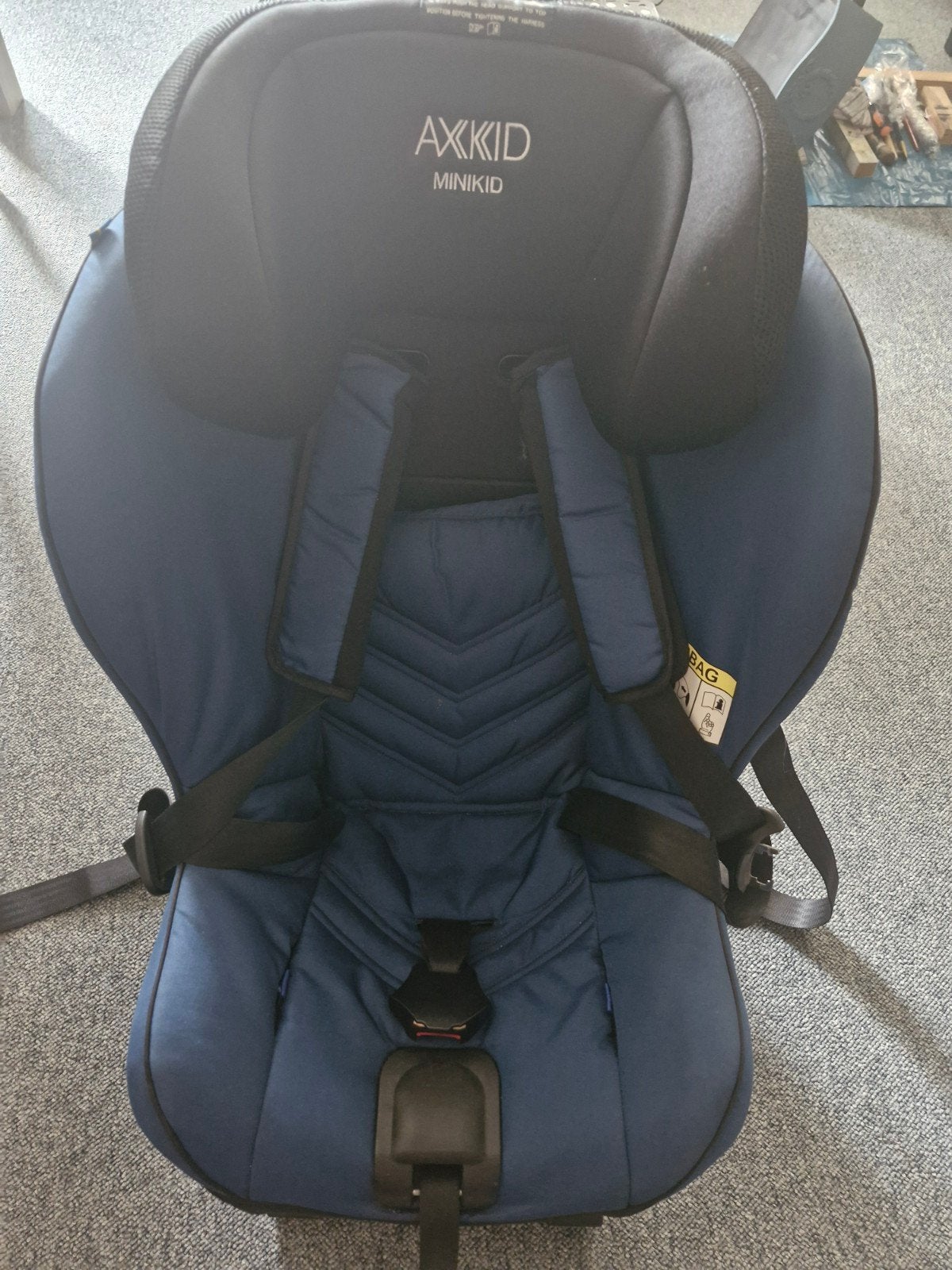 Axkid Minikid autostoel 0–25 kg te koop, Enlèvement, Ceinture de sécurité