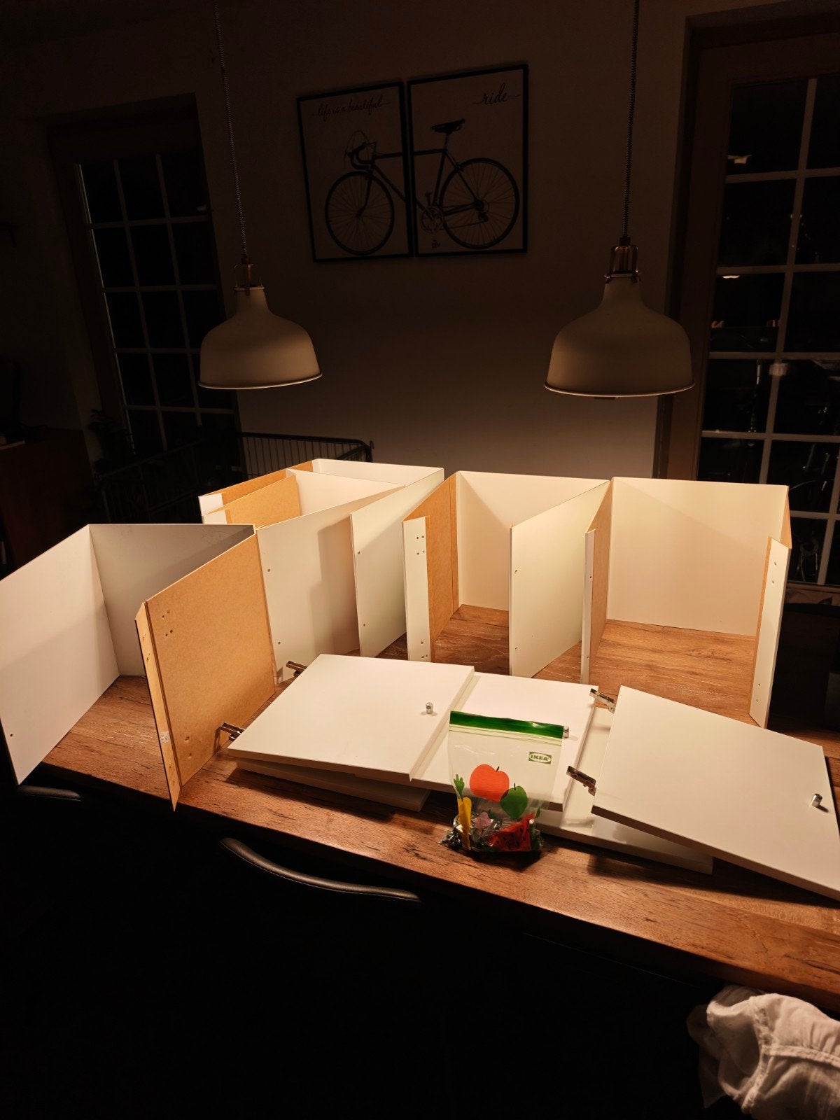 Ikea Kallax inzet met deur (5 stuks), Enlèvement, Avec porte(s)