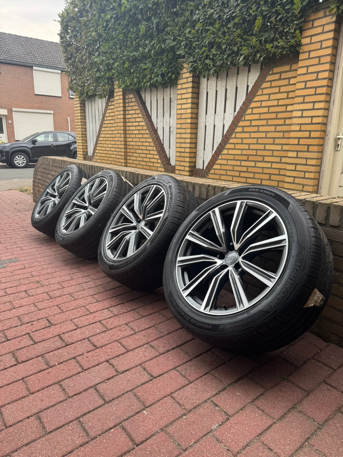 Hagelnieuwe Set originele Audi Q8 21 inch, Ophalen