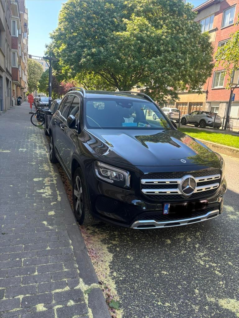 MERCEDES GLB-180 d 7 zitplaatsen 2 liter diesel, Auto's, Mercedes-Benz, Zwart, Zwart, Leder, Diesel