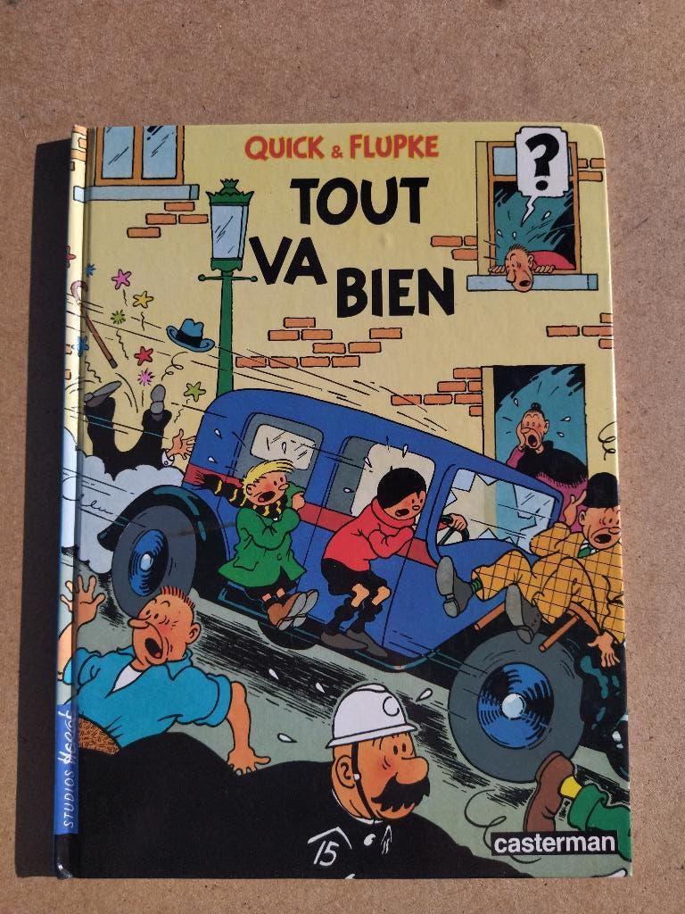 Quick & Flupke - Tout va bien, Enlèvement ou Envoi, Une BD, Utilisé, Hergé
