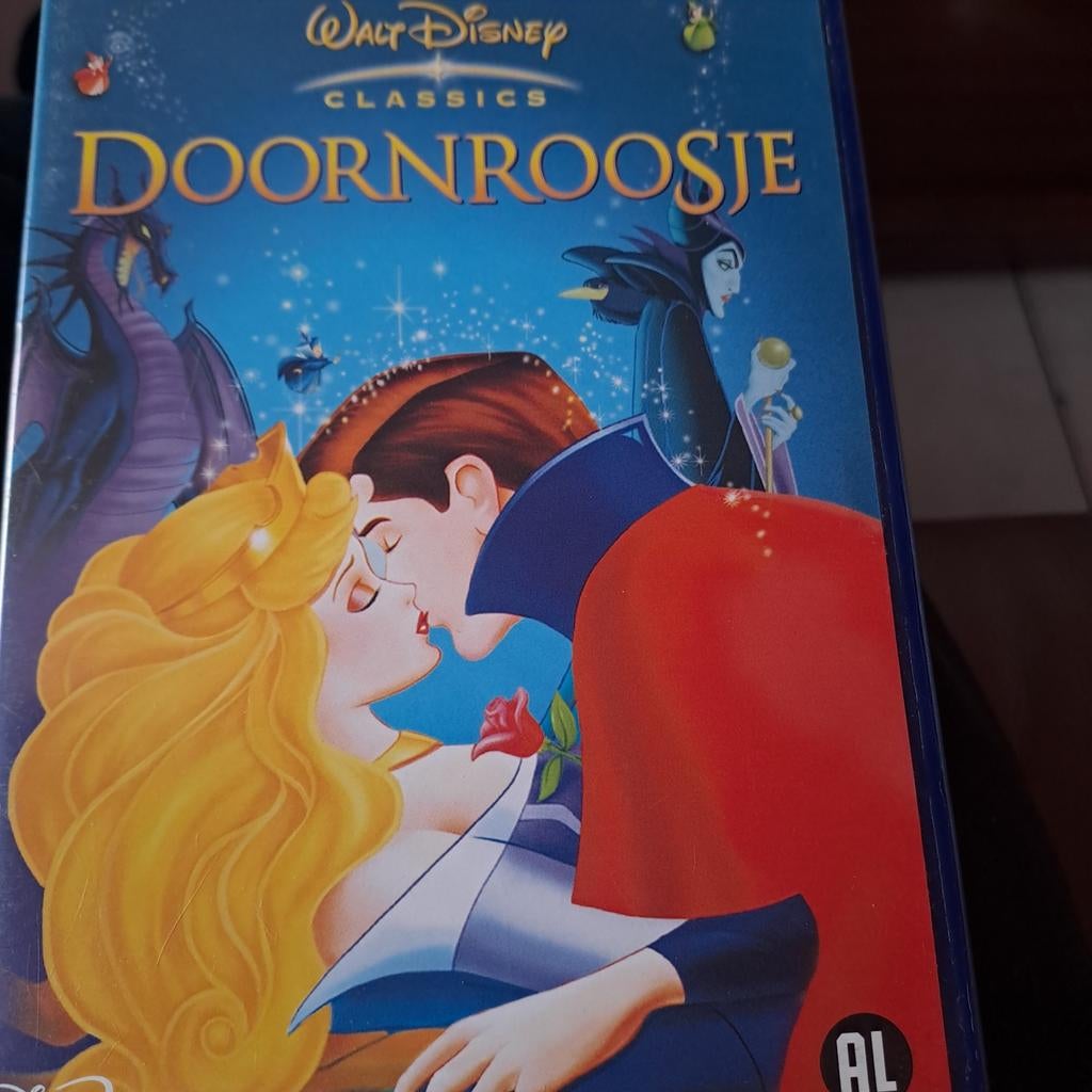 Disney Doornroosje dvd in nieuwstaat krasvrij, Enlèvement ou Envoi, Dessin animé, Tous les âges, Américain