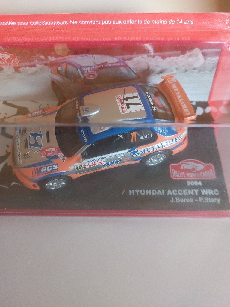 Hyundai Accent WRC Rallye Monte Carlo 2004, Envoi, Neuf, Voiture, Autres marques