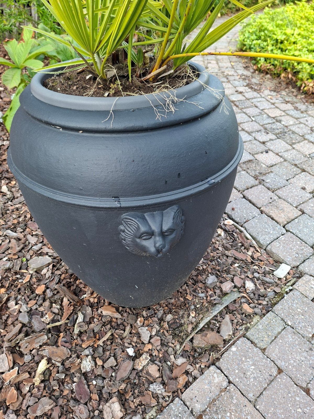 2 grote terracotta vazen, Tuin en Terras, Ophalen