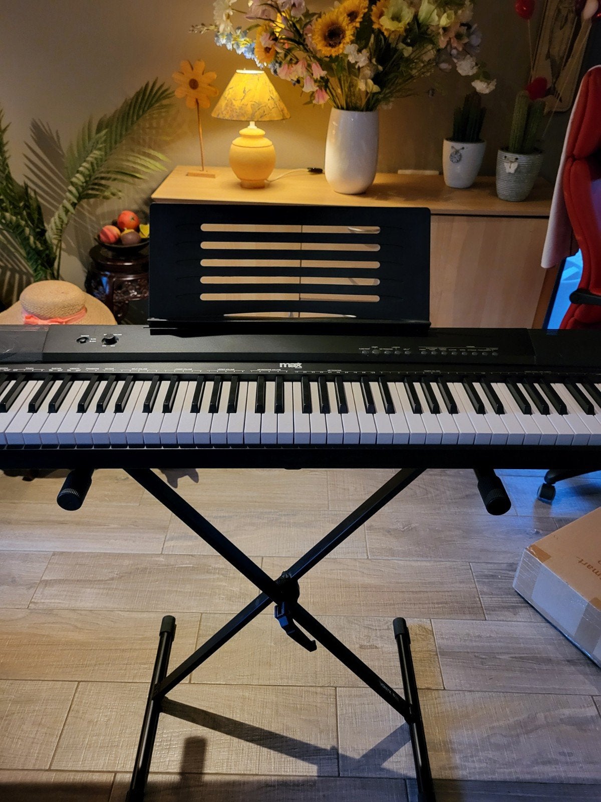 MAX keyboard met 88 aanslaggevoelige toetsen, Muziek en Instrumenten, Keyboards, Ophalen